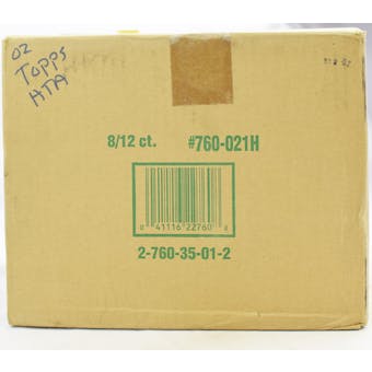 2002 Topps Series 1 Baseball Jumbo 8-Box Case (Reed Buy)