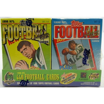 1996 Topps Cereal Box Football Factory Set (Reed Buy)
