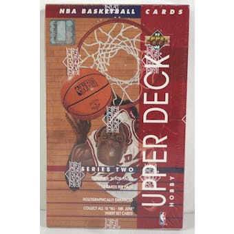 1993/94 Upper Deck Series 2 Basketball Hobby Box (Reed Buy)