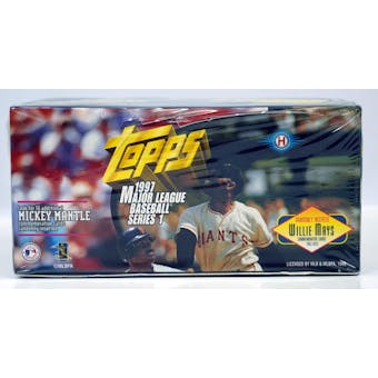 1997 Topps Series 1 Baseball Jumbo Box (Reed Buy)