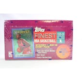 1995/96 Topps Finest Series 1 Basketball Hobby Box (Reed Buy)