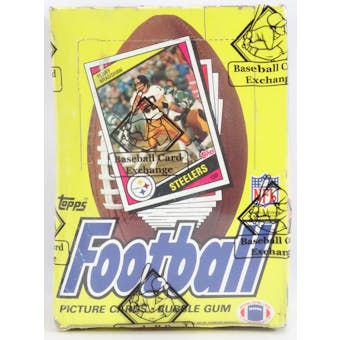 1984 Topps Football Wax Box (BBCE) (Reed Buy)