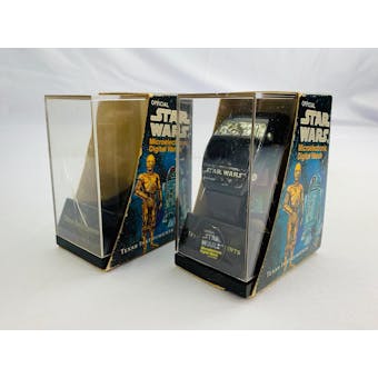 Star Wars 1977 Texas Instruments Digital LED Watch In box