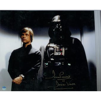 David Prowse Autographed Darth Vader Star Wars 8x10 Elevator Photo (Steiner COA)