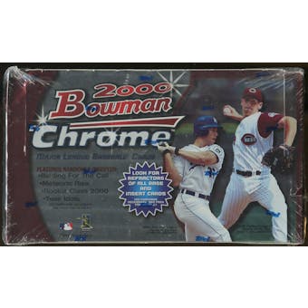 2000 Bowman Chrome Baseball Retail Box