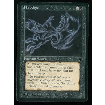 Magic the Gathering Legends Single The Abyss - MODERATE PLAY plus (MP+)