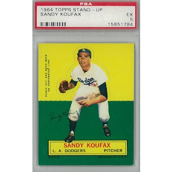 1964 Topps Stand-Up Baseball Sandy Koufax PSA 5 (EX) *1784 (Reed Buy)