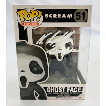 Scream Ghostface Funko POP Autographed by Neve Campbell