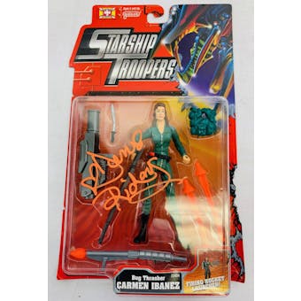 Starship Troopers Carmen Ibanez Figure Autographed by Denise Richards