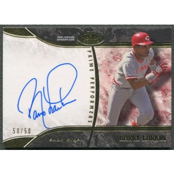 2016 Topps Tier One #PPBL Barry Larkin Prime Performers Auto #50/50