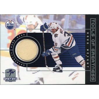 1999/00 Upper Deck Wayne Gretzky Hockey Tools of Greatness #TGDW Doug Weight