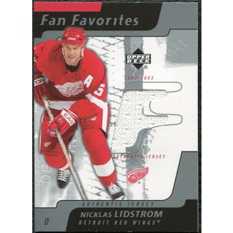 2002/03 Upper Deck Fan Favorites #NL Nicklas Lidstrom