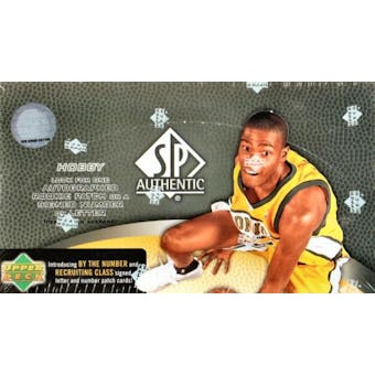 2007/08 Upper Deck SP Authentic Basketball Hobby Box