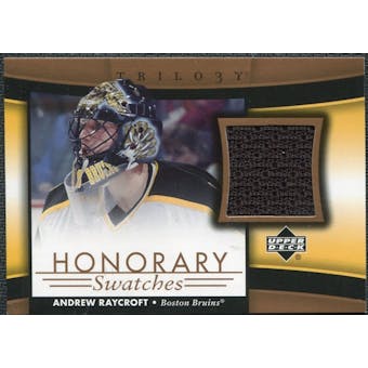 2005/06 Upper Deck Trilogy Honorary Swatches #HSAR Andrew Raycroft