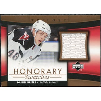 2005/06 Upper Deck Trilogy Honorary Swatches #HSDB Daniel Briere