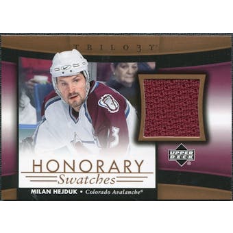 2005/06 Upper Deck Trilogy Honorary Swatches #HSMH Milan Hejduk