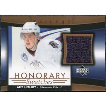 2005/06 Upper Deck Trilogy Honorary Swatches #HSAH Ales Hemsky