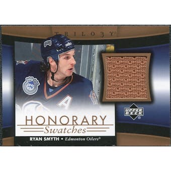 2005/06 Upper Deck Trilogy Honorary Swatches #HSRS Ryan Smyth