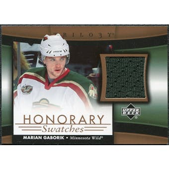 2005/06 Upper Deck Trilogy Honorary Swatches #HSMG Marian Gaborik