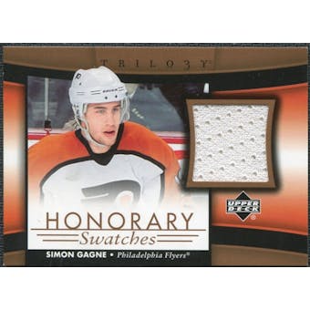 2005/06 Upper Deck Trilogy Honorary Swatches #HSSG Simon Gagne