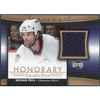 2005/06 Upper Deck Trilogy Honorary Swatches #HSMP Michael Peca