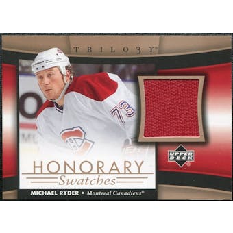 2005/06 Upper Deck Trilogy Honorary Swatches #HSRY Michael Ryder