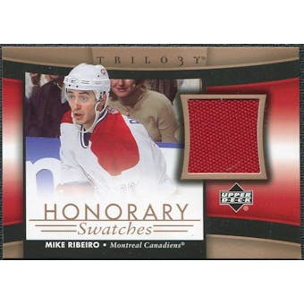2005/06 Upper Deck Trilogy Honorary Swatches #HSRI Mike Ribeiro