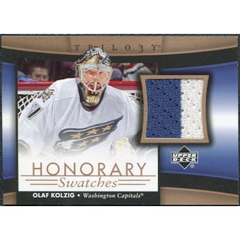 2005/06 Upper Deck Trilogy Honorary Swatches #HSOK Olaf Kolzig
