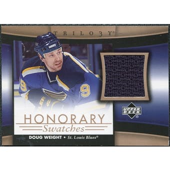 2005/06 Upper Deck Trilogy Honorary Swatches #HSDW Doug Weight