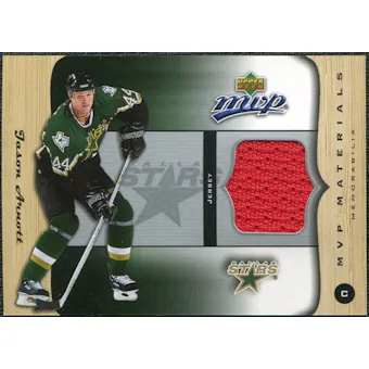 2005/06 Upper Deck MVP Materials #MJA Jason Arnott