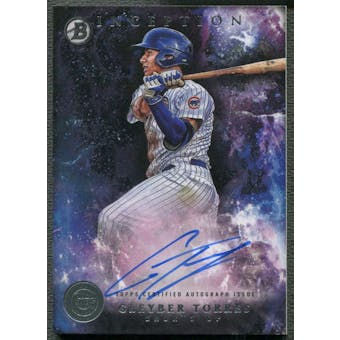 2016 Bowman Inception #PAGT Gleyber Torres Rookie Auto