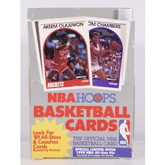 1989/90 Hoops Series 1 Basketball Wax Box (Reed Buy)