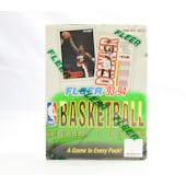 1993/94 Fleer Series 1 Basketball Hobby Box (Reed Buy)