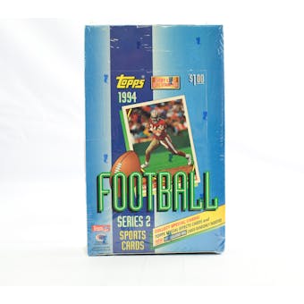 1994 Topps Series 2 Football Hobby Box (Reed Buy)