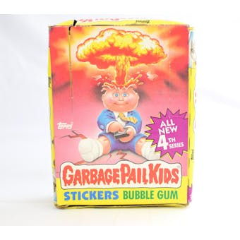 Garbage Pail Kids 4th Series Wax Box (Damaged Display Box) (Reed Buy)