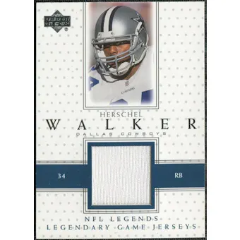 2000 Upper Deck Legends Legendary Jerseys #LJHW Herschel Walker