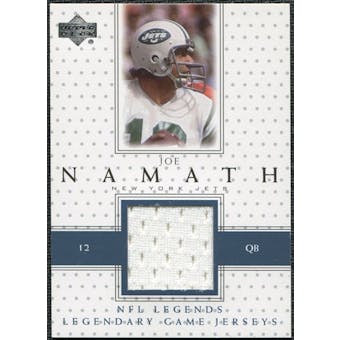 2000 Upper Deck Legends Legendary Jerseys Joe Namath #LJJN