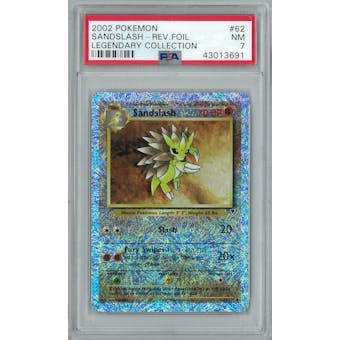 Pokemon Legendary Collection Reverse Foil Sandslash 62/110 PSA 7