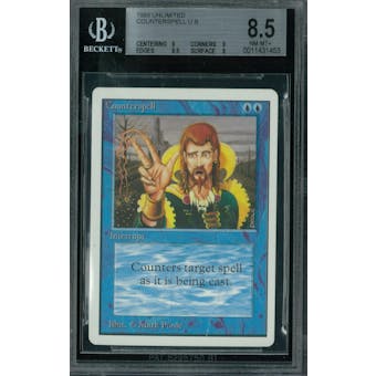 Magic the Gathering Unlimited Counterspell BGS 8.5 (9, 9, 8.5, 8)