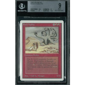 Magic the Gathering Unlimited Rock Hydra BGS 9 (9.5, 9, 9, 8.5)