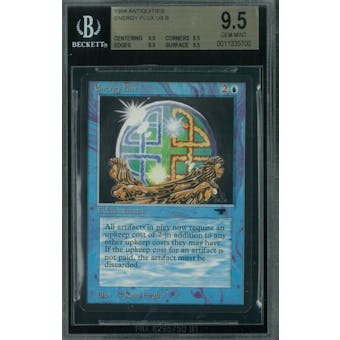 Magic the Gathering Antiquities Energy Flux BGS 9.5 (9.5, 9.5, 9.5, 9.5)