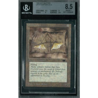 Magic the Gathering Antiquities Ornithopter BGS 8.5 (9.5, 9, 8, 9.5)