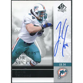 2004 Upper Deck SP Authentic Scripts for Success Autographs #SSZT Zach Thomas