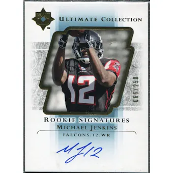 2004 Upper Deck Ultimate Collection #104 Michael Jenkins Autograph RC /250