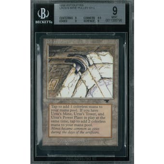 Magic the Gathering Antiquities Urza's Mine (Pulley) BGS 9 (9, 9.5, 9, 9)