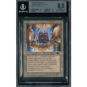 Magic the Gathering Antiquities Urza's Power Plant (Rock in Pot) BGS 8.5 (9.5, 9, 8, 9.5)