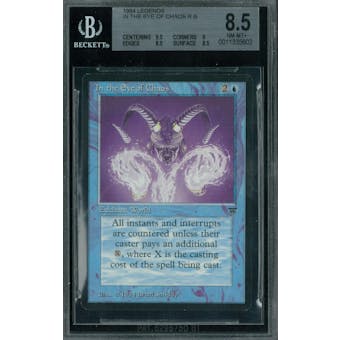 Magic the Gathering Legends In the Eye of Chaos BGS 8.5 (9.5, 9, 8.5, 8.5)