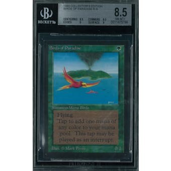 Magic the Gathering Collector's Edition CE IE Birds of Paradise BGS 8.5 (8.5, 8.5, 9, 9)