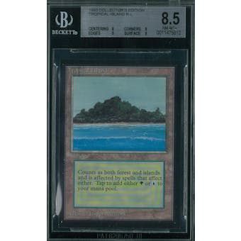 Magic the Gathering Collector's Edition CE IE Tropical Island BGS 8.5 (8, 9, 9, 9)