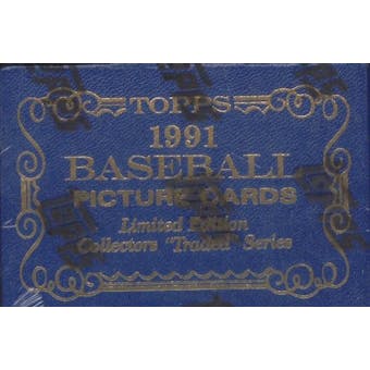 1991 Topps Tiffany Traded & Rookies Baseball Factory Set